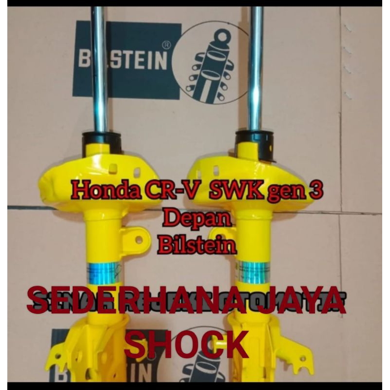 shockbreaker shock absorber CRV gen 3 swk depan bilstein