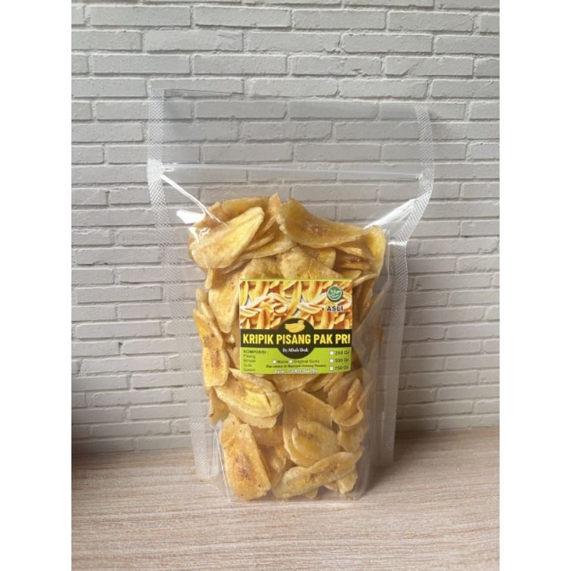 

Kripik pisang kepoh premium