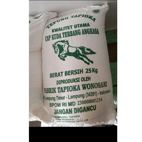 

tepung tapioka kuda terbang 25kg
