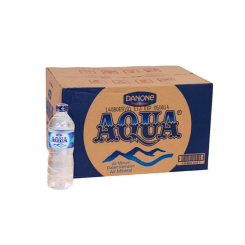 Aqua Tanggung 600 ml 1 dus