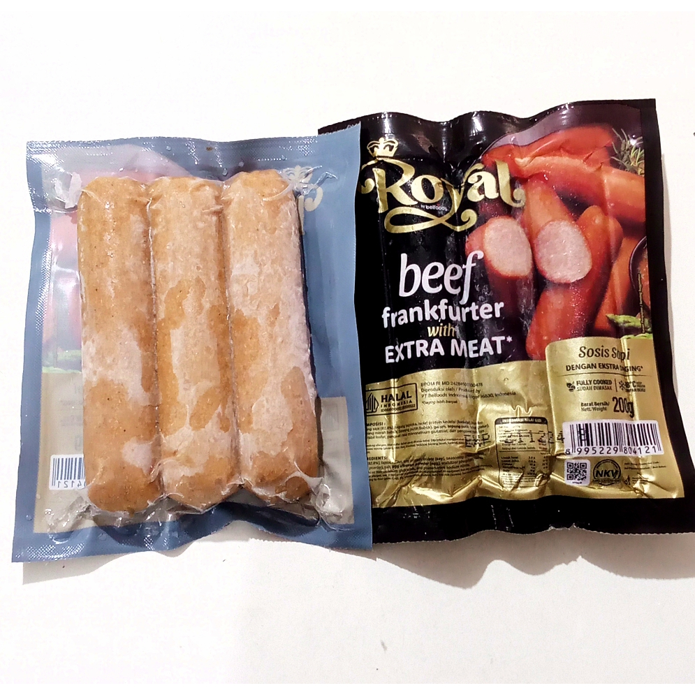 

BELFOODS royal beef frank 200gr