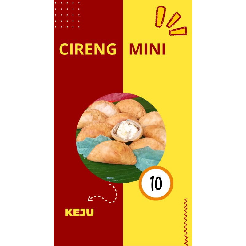 

[TERENAK TERLARIS] CIRENG MINI KEJU LUMER MUARAFOOD10