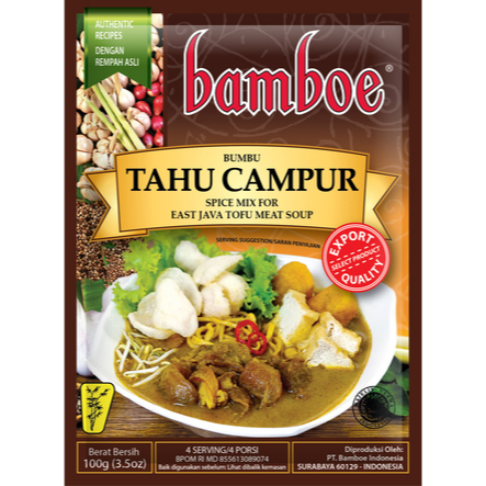 

Bamboe Bumbu Tahu Campur