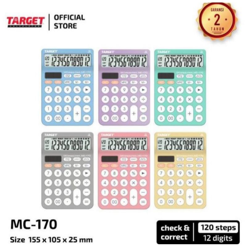 

Kalkulator Target Mc 170