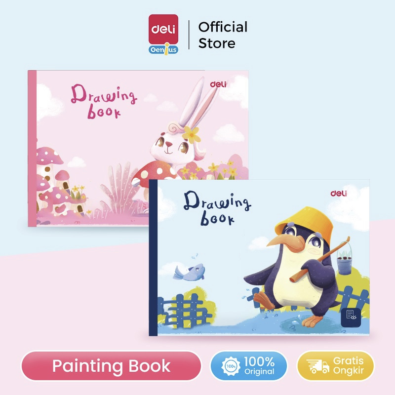

Painting Book / Buku Gambar Deli 73377 20 Lembar