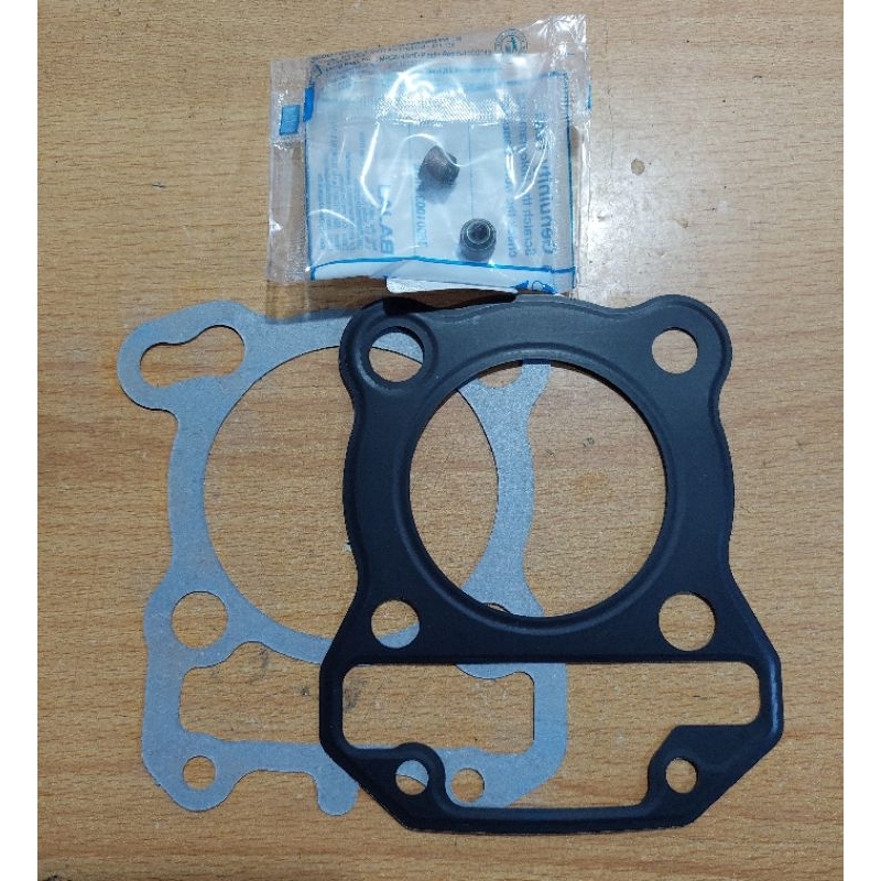 PAKING BLOK ATAS BAWAH + SEAL KLEP BAJAJ RE BUSI 2 BAJAJ RODA 3 BAJAJ BIRU BBG CNG 4TAK