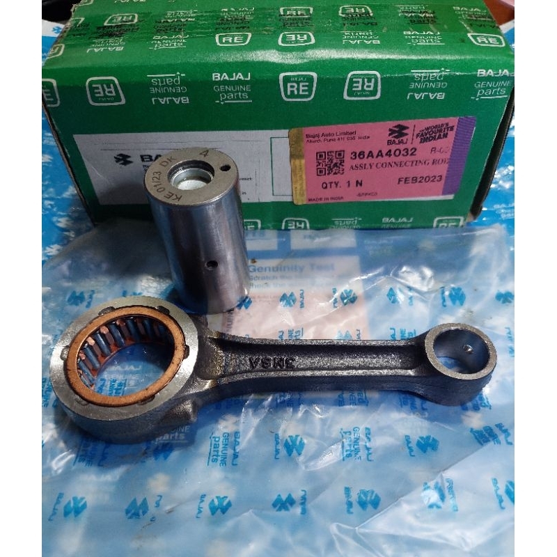 Stqng Seher ASSLY CONECTING ROD Bajaj Pulsar 200dtsi Pulsar 200 dtsi Original BAJAJ