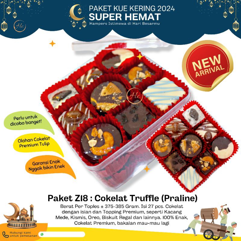 

Cokelat truffle praline