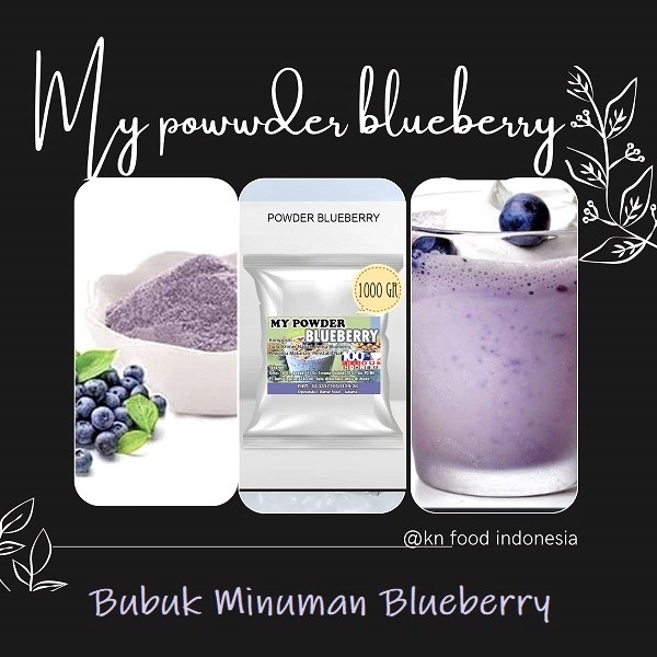 

Powder Rasa Blueberry - Minuman Rasa Blueberry - 1 Kg