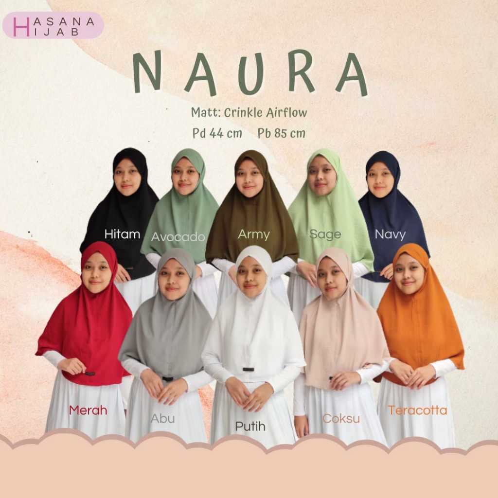 naura hijab instan