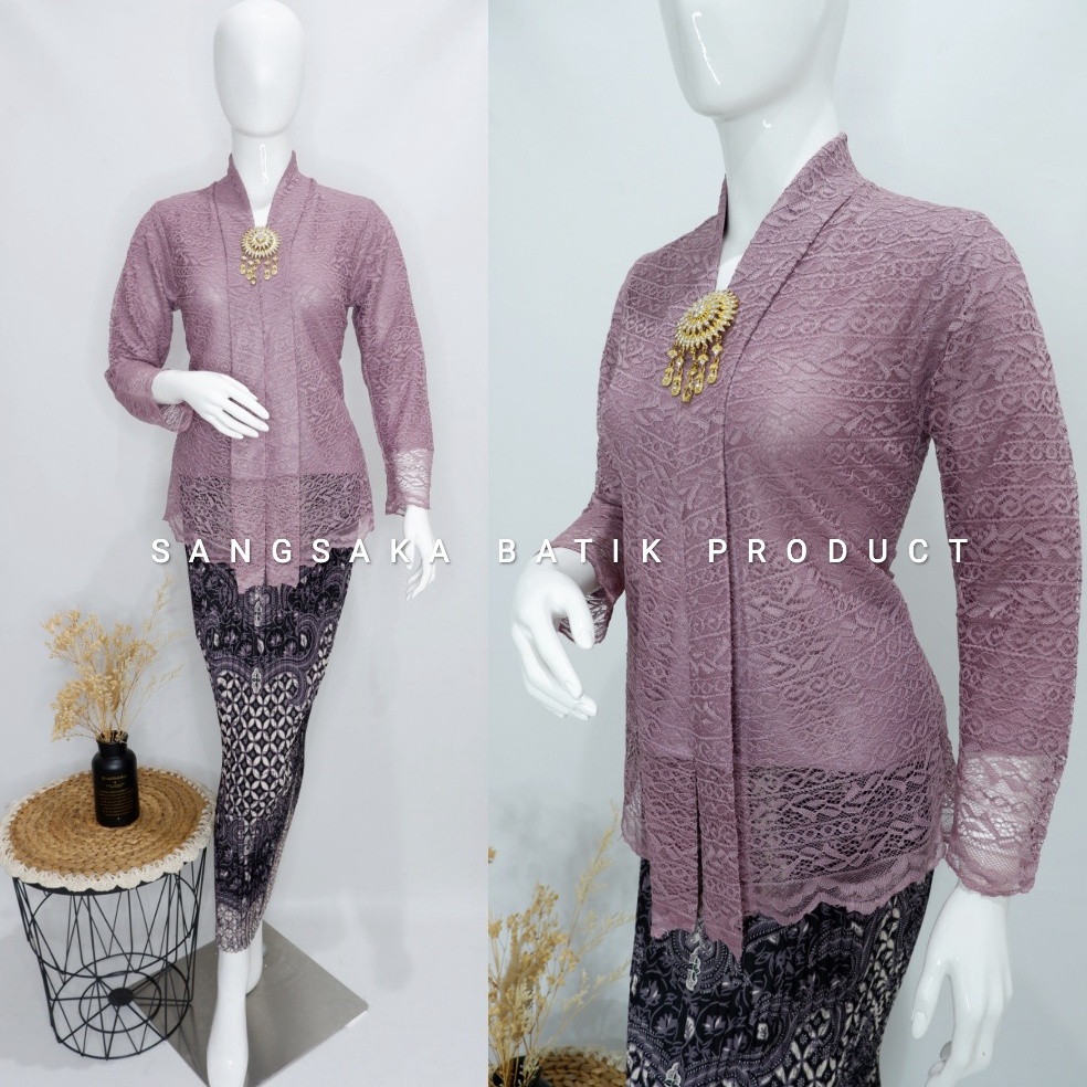 ORIGINAL Kebaya Tunik  Kebaya Kartini  Tunik Brokat  Kebaya Modern  Kebaya tile  Kebaya Favorite  Ba