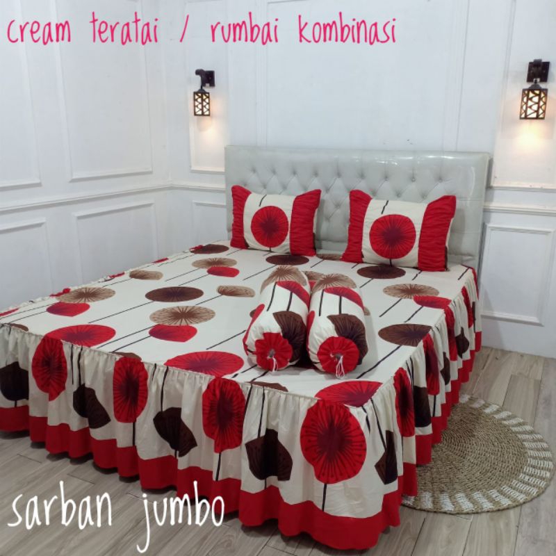 Sprei Rumbai Kombinasi Uk 160×200 | Sprei Rumbai | Sprei Rumbai Size Queen | Sprei Rumbai 160×200