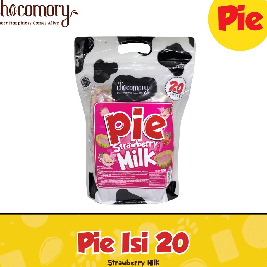 

PROMO SALE Chocomory Strawberry Pie isi 2 5g