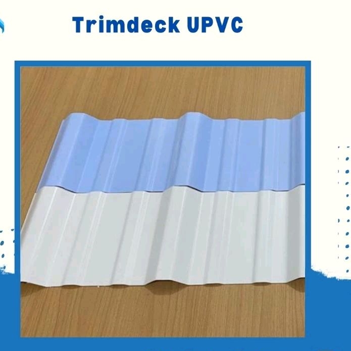 Atap UPVC single layer 1.2 mm dr shield, alderon, rooftop