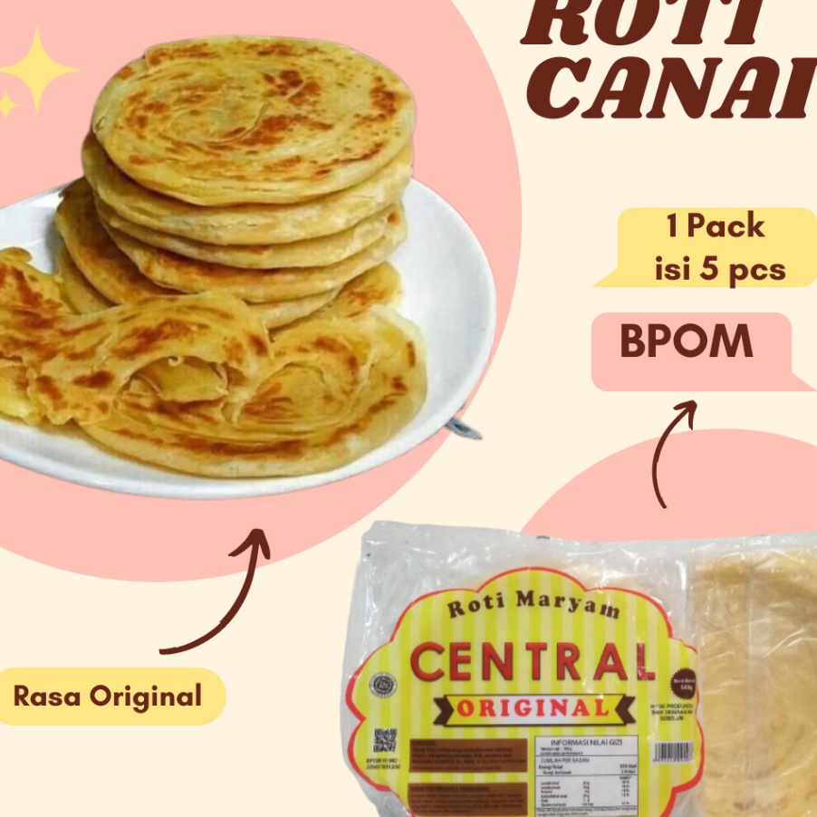 

Terlaku Roti Maryam Roti Cane Canai