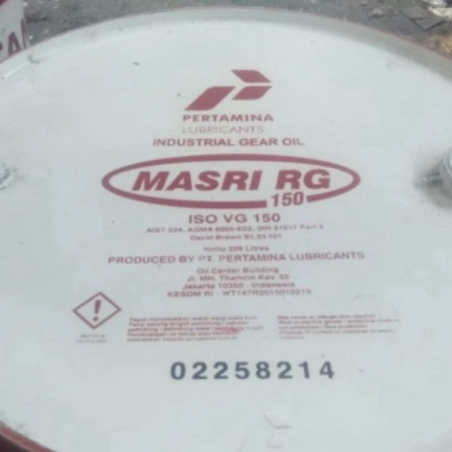 oli pertamina masri rg 150 iso vg 150