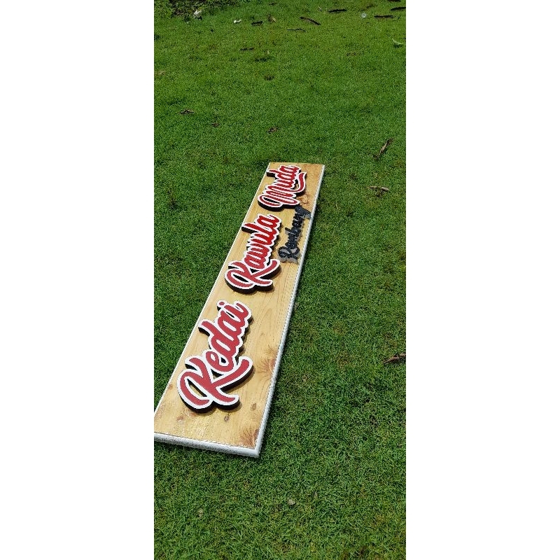 

Papan Nama Usaha Kayu Custom