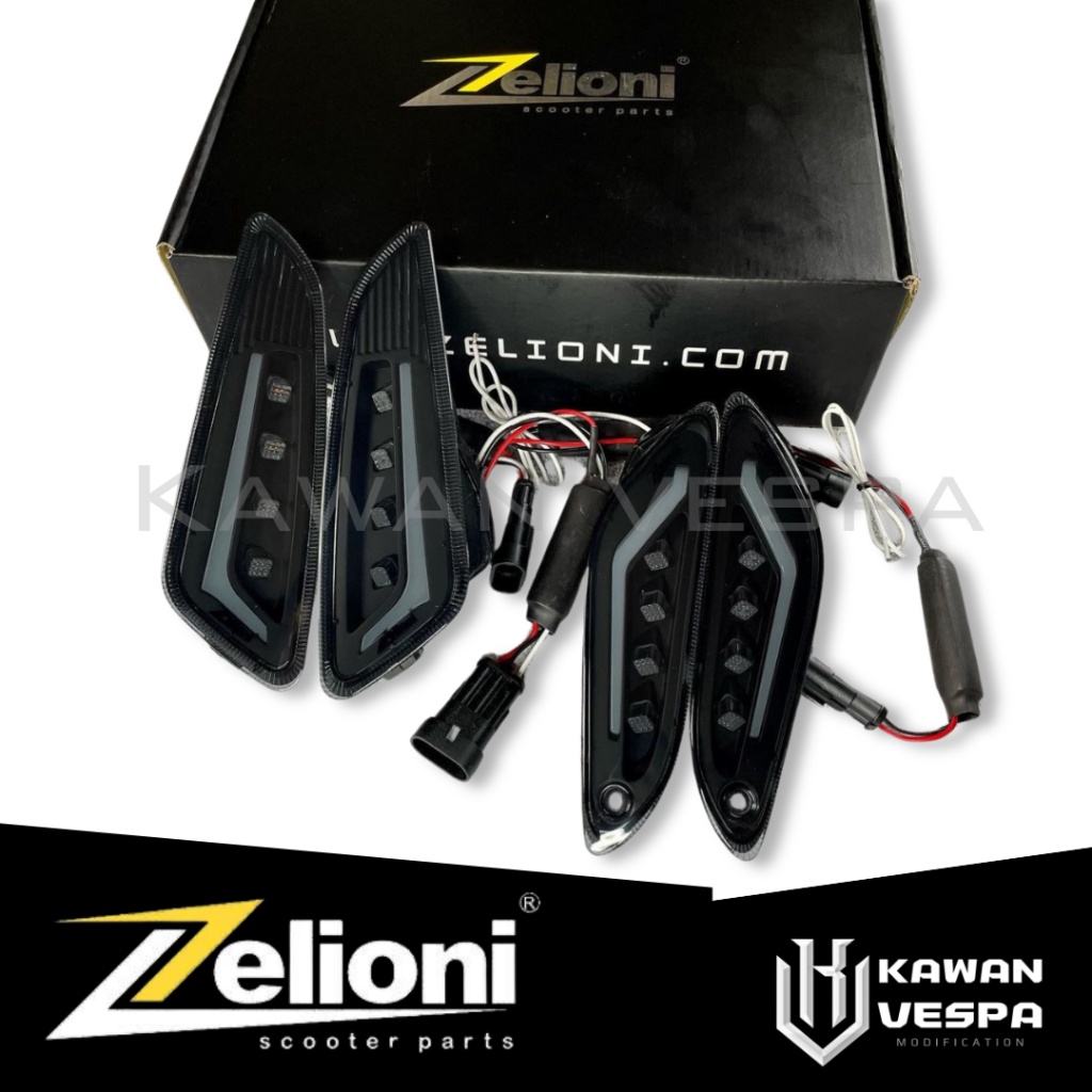 Indicator Sein Zelioni Led Running Vespa Sprint Primavera