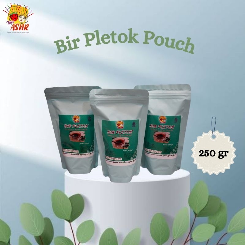 

Bir Pletok bubuk Pouch ASNR 250gr