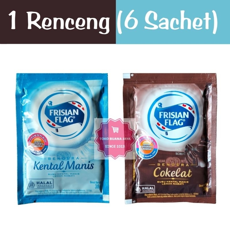 

SUSU FRISIAN FLAG ALL VARIAN RASA ( 1 RENCENG ISI 10 SACHET )