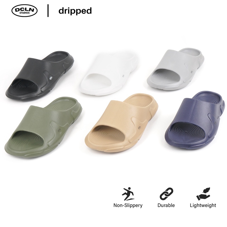 ORIGINAL Declan Sandal Slide Dripped DEUBI 641 No Box