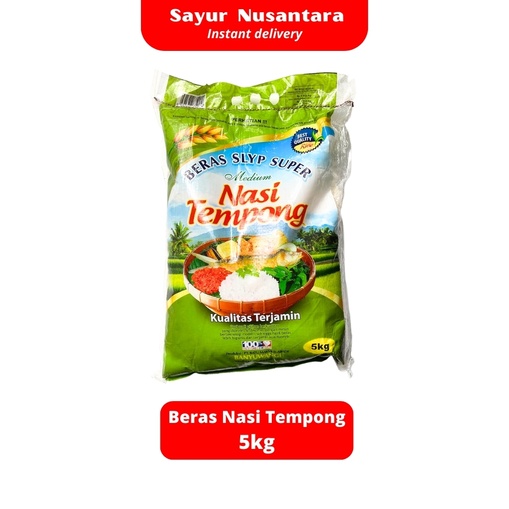 

Beras Nasi tempong 5kg - Sayur Nusantara