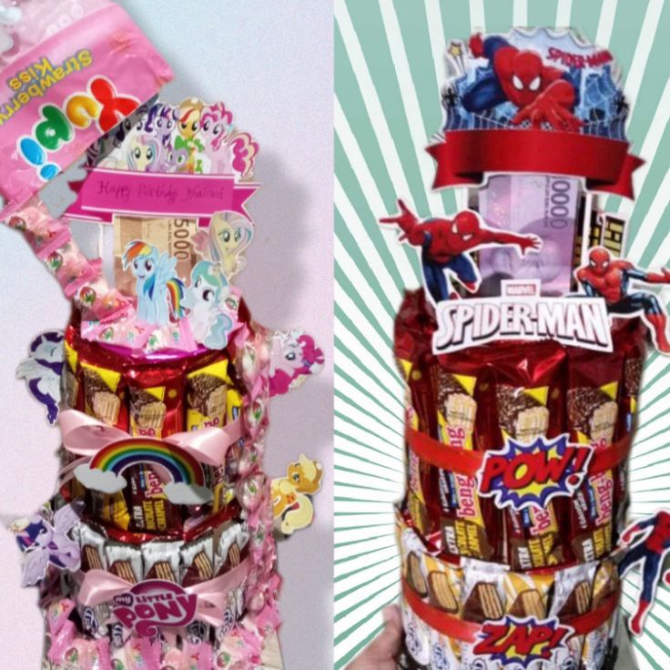 

1111 snack tower snack cake