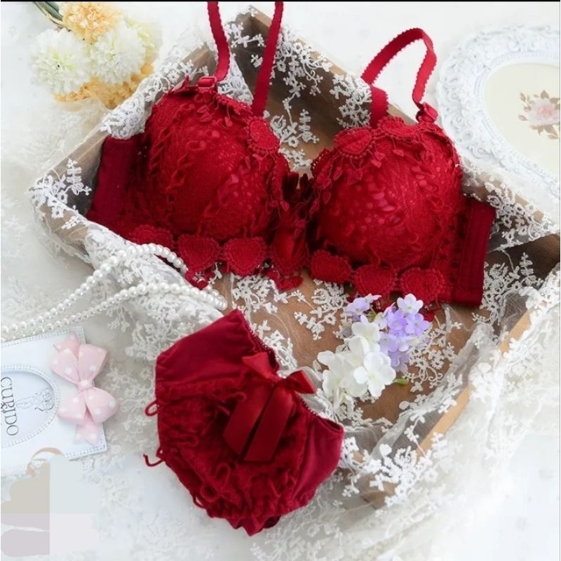 BRA Set BH + CD / Set BRA / BH Set Wanita Seksi / BH  Setelan Wanita Dan Celana Dalam Wanita Seksi /