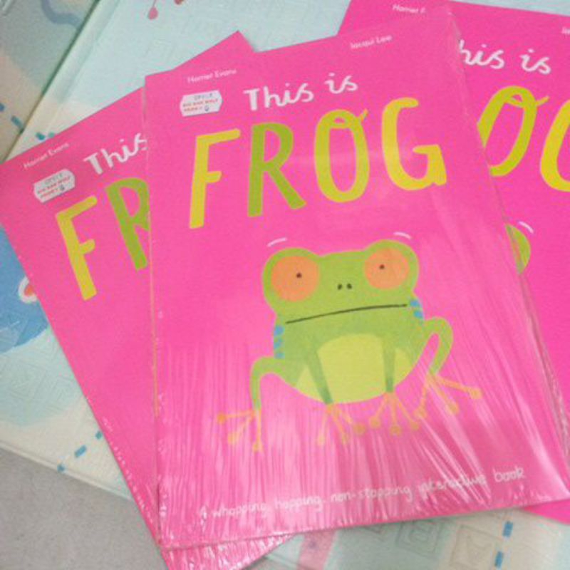 This is Frog (sc) - A whopping, hopping, non stapping interactive book