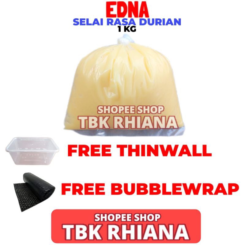 

Selai Durian Edna 1kg Repacked