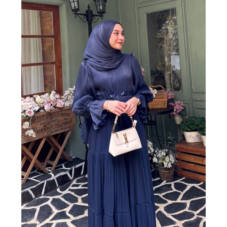 Luna Dress Cradenza Shimer Silk