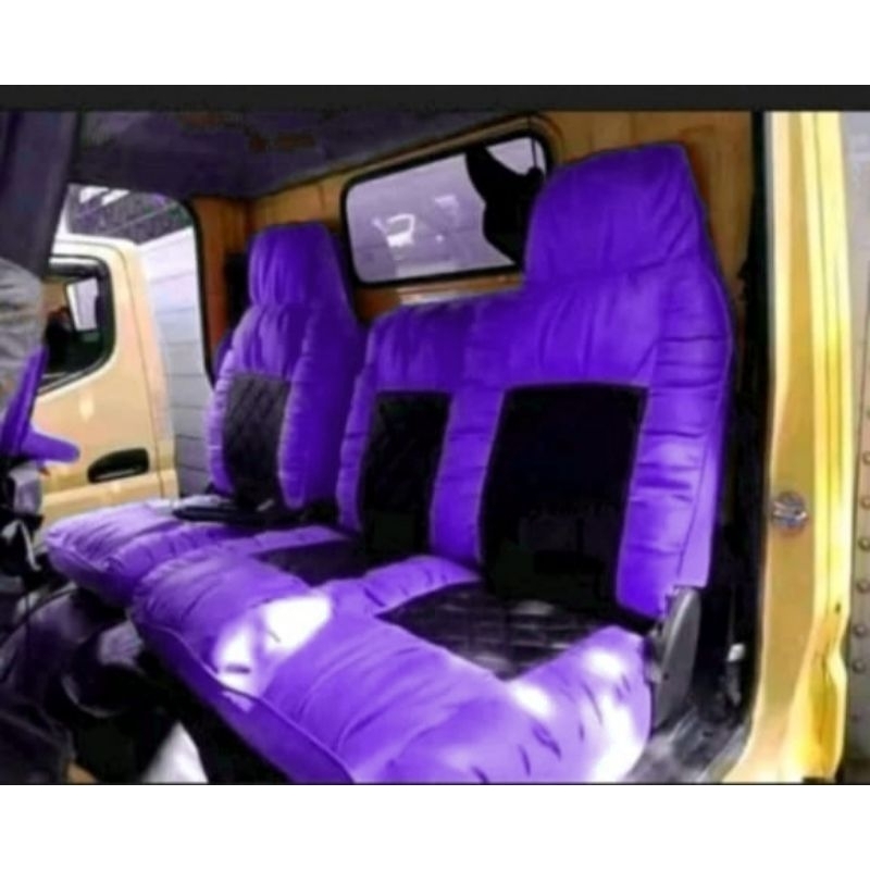 sarung jok mobil truk canter,cover jok mobil canter lapisan jok mobil canter
