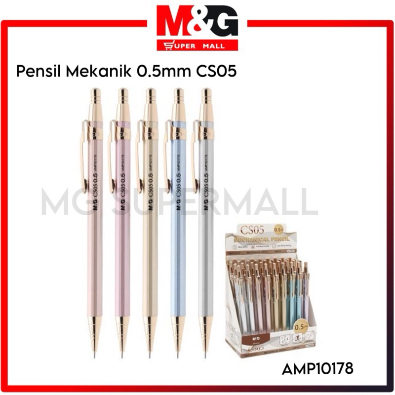 

M&G Pencil Mechanic / M&G Pensil Mekanik 0.5mm Pentagon CS05 AMP10178