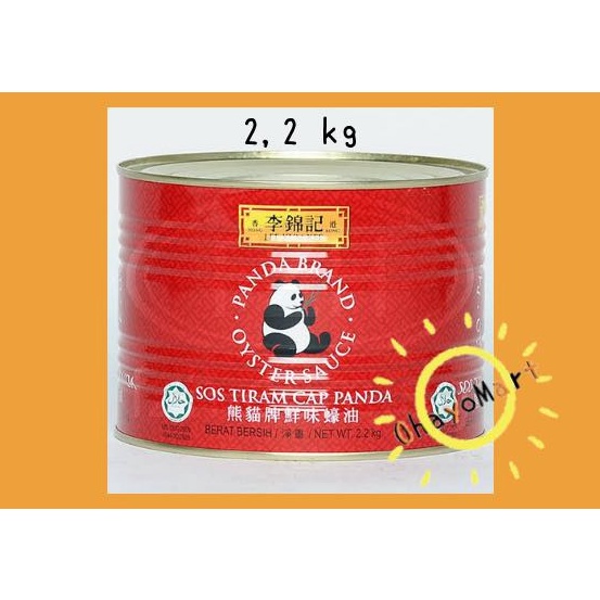 

FLASH SALE LKK saus tiram kaleng cap panda oyster sauce LEE KUM KEE 22kg