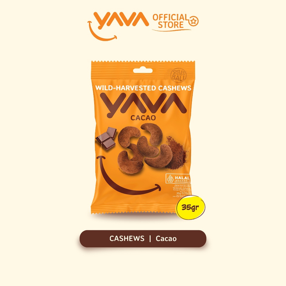 

VIRAL YAVA Cashew Cacao 35g