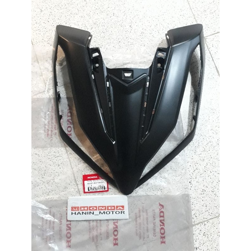 Cover Tameng Depan Hitam Doff Honda Vario 125 eSP K2V ORIGINAL 64301K2VN30ZL