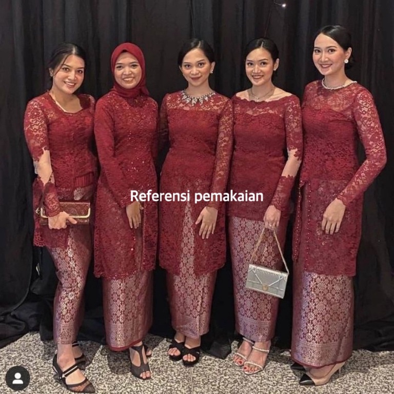 Action Now Rok songket  rok lilit songket siap pakai  rok bridesmaid  bawahan kebaya  Kain songket t