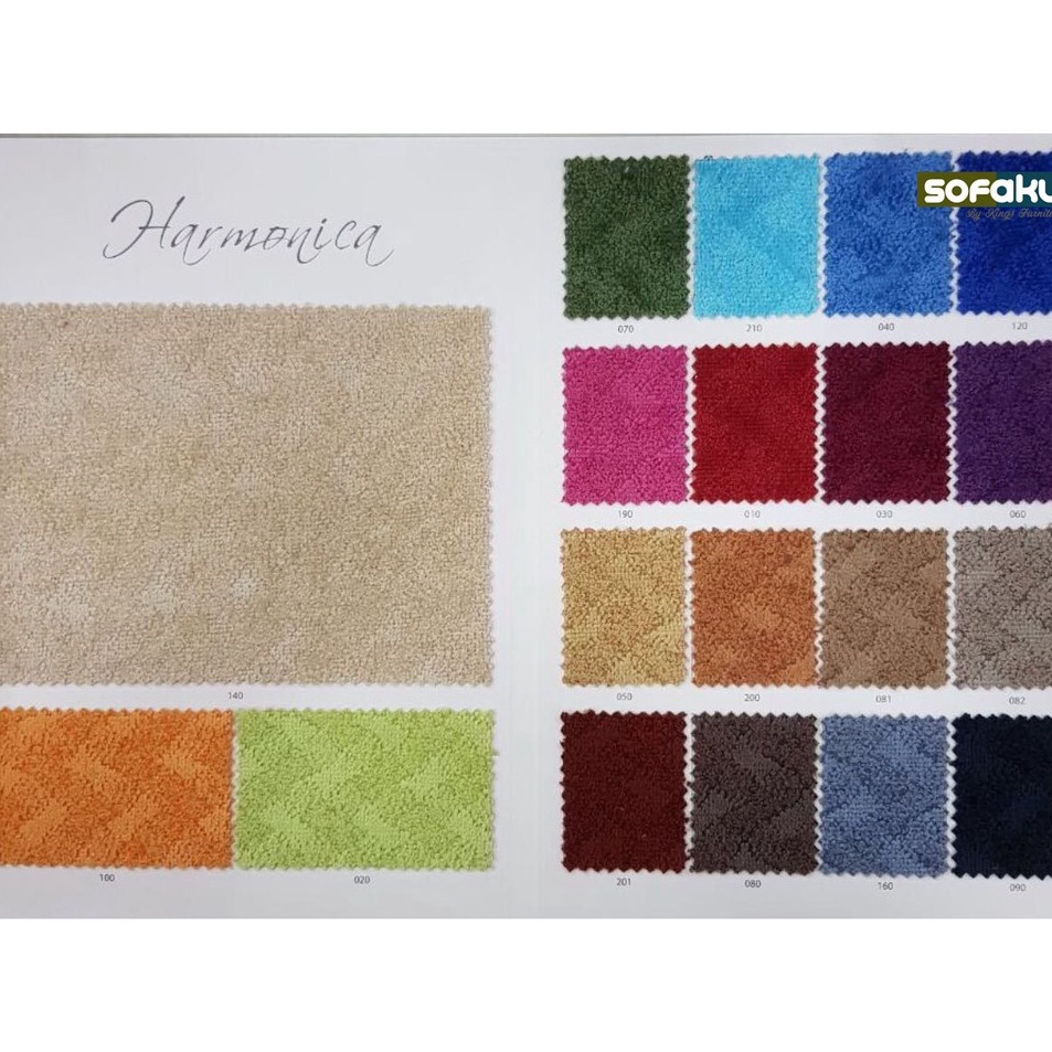 Pusat Garansi  ATEJA Harmonica  Kain Handuk Motif Bahan Sofa Kain Tas Bahan Jok