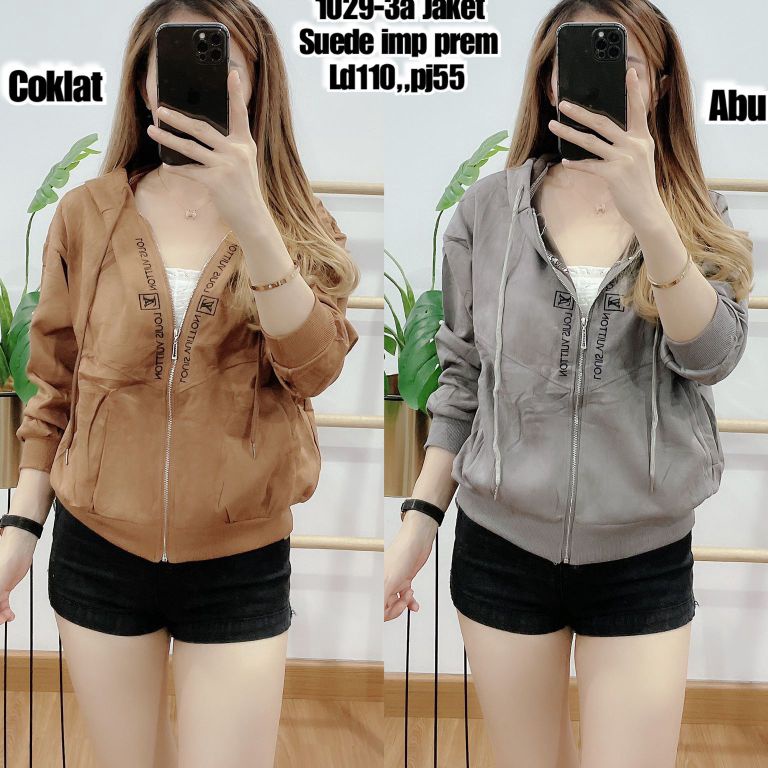 VIRAL  JAKET CANTIK SUEDE TEBAL FTQ