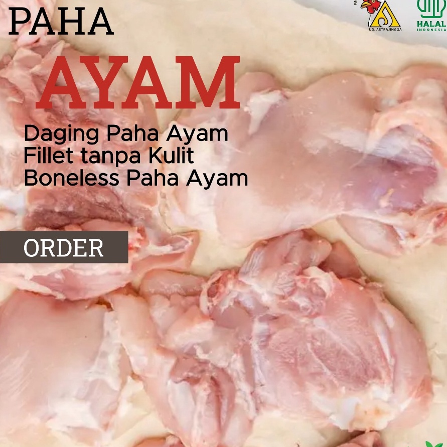 

READY STOK Daging Ayam Paha Fillet Boneless Tanpa Kulit