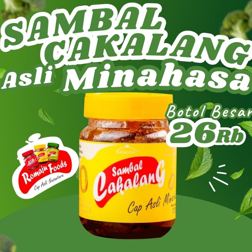 

SAMBAL CAKALANG ASAP ROA ASAP TERI MEDAN SAMBEL ROMAJU