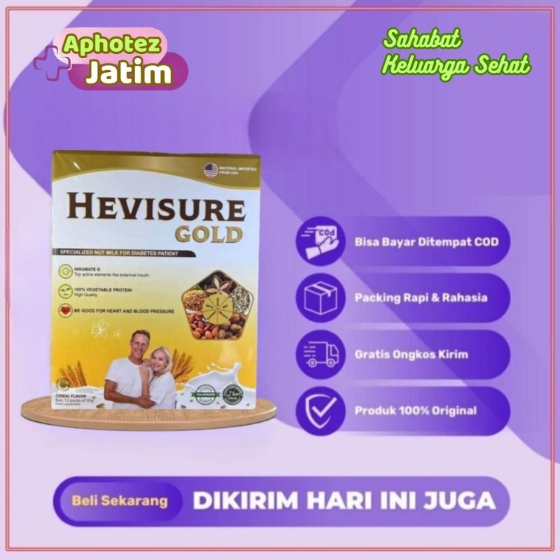 

Hevisure Gold Susu Untuk Diabetes Kencing Manis Gula Darah Tinggi Original USA