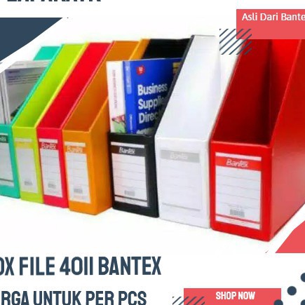 

Terlaku PROMO Jumbo BOX FILE BANTEX FOLIO 411