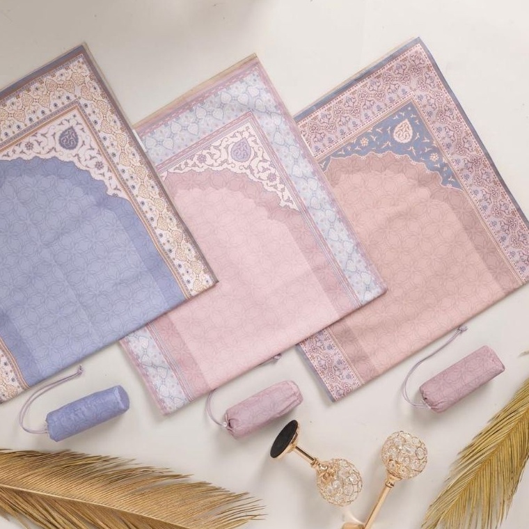GROSIR  SALE Sajadah Kashmeer Travel Anti Air  Hampers Kado Seserahan  Sejadah Prayer Mat Telekung K