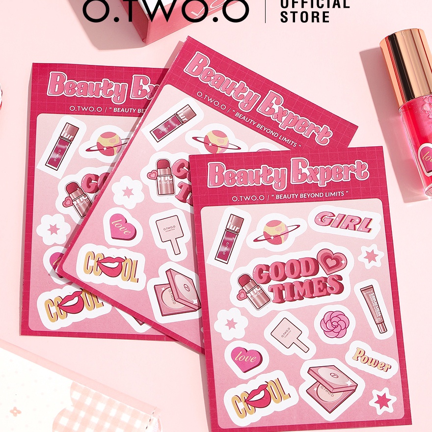 

SALE OTWOO DIY Beauty Makeup Stickers Kosmetik Stiker 1PCS