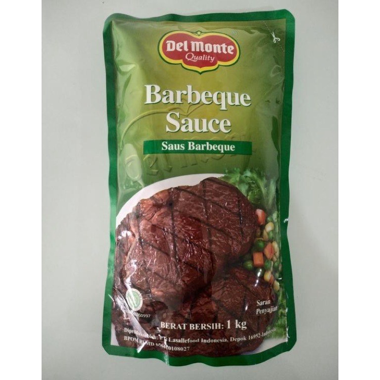 

Cuci gudang DelMonte Barbeque Sauce 1kg Saus BBQ 1 kg