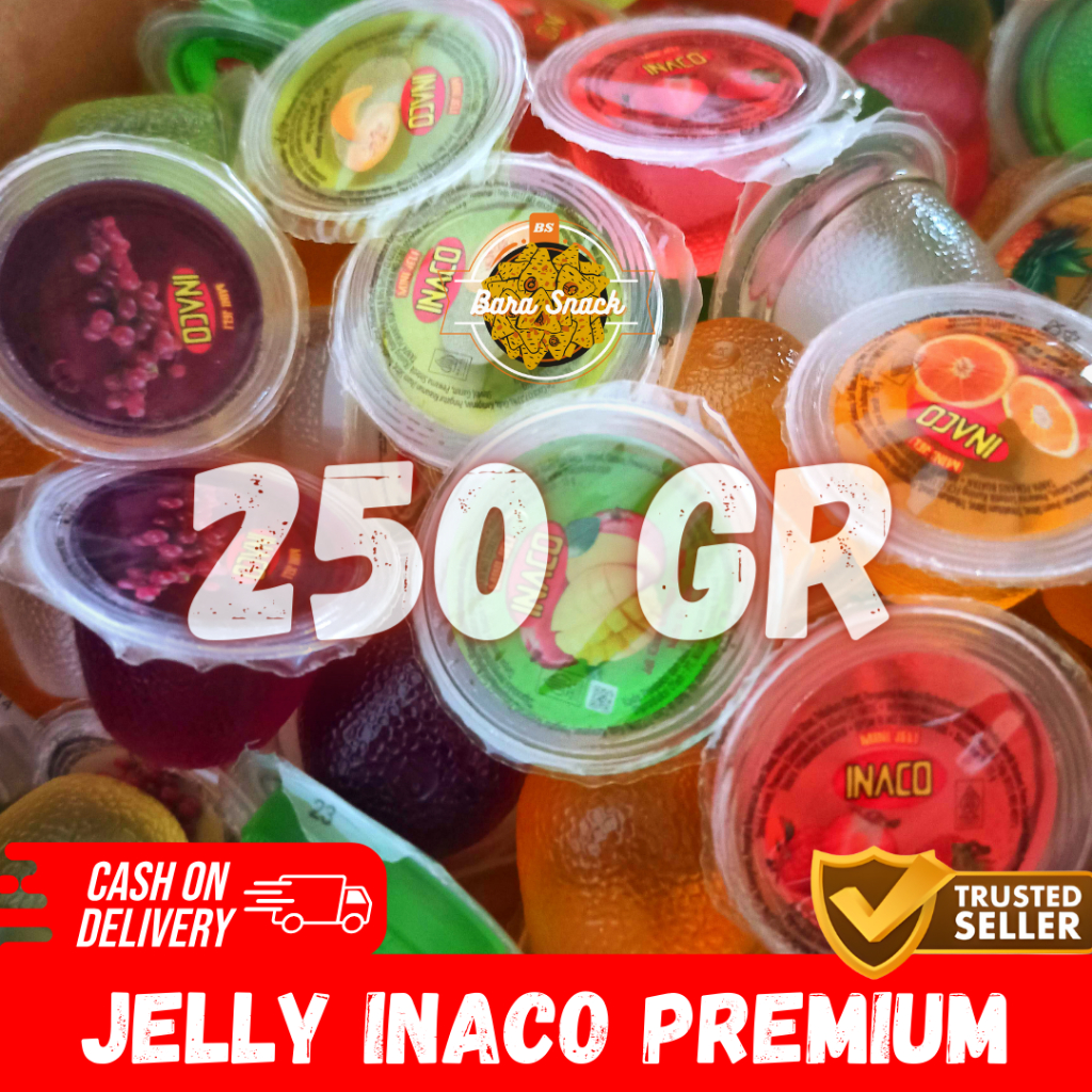 

[ 250gr ] Jelly Inaco Awuran Aneka Rasa Premium / Camilan Snack Kiloan Murah