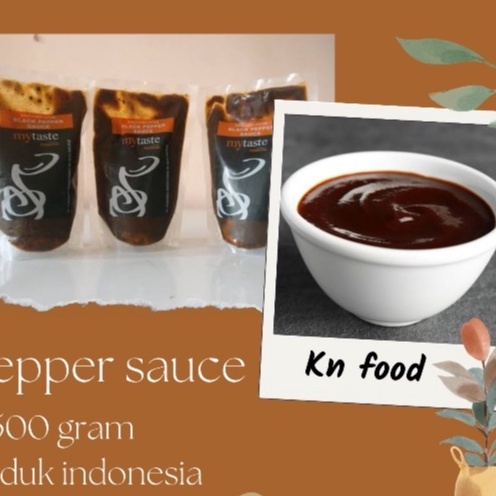 

SUPER DISKON Saus Blackpepper 5 gr my Taste Saus Lada Hitam 5 grm saus steak saus bebakaran saus lada hitam my taste 5gr