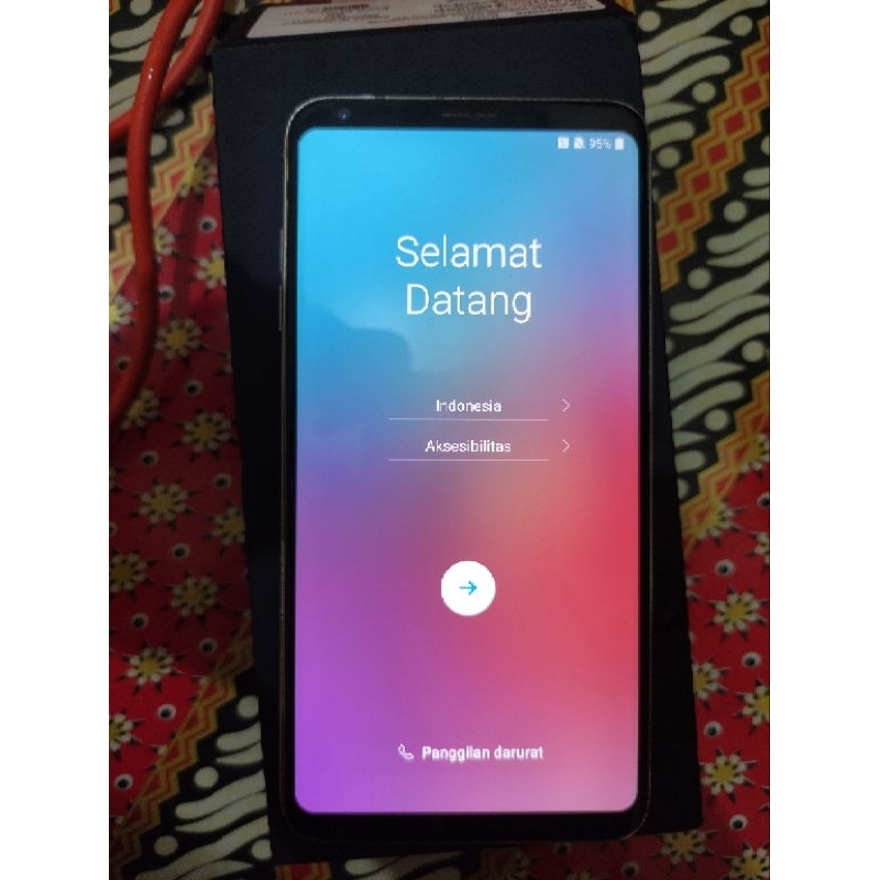 LG V30+ resmi 4/128 minus matot karna cpu dah lemah