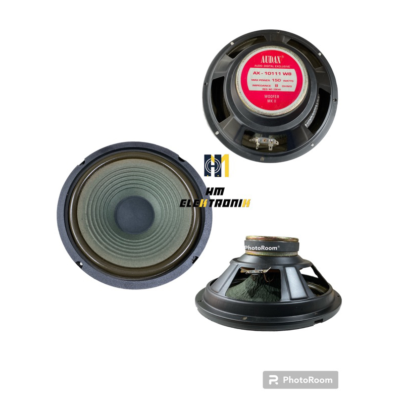 Speaker Audax AX 10111 W8 MK II woofer 10 inch